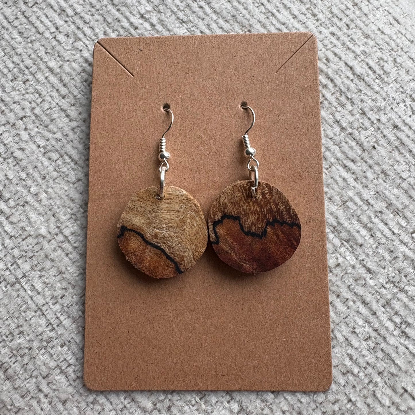 Spalted Maple Earrings